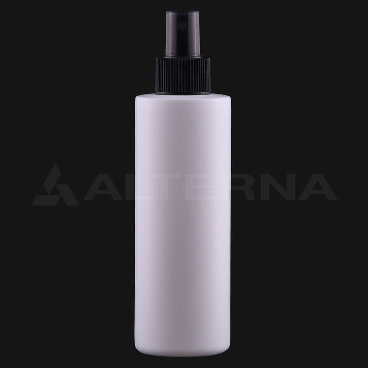 200 ml HDPE Cylinder Spray Bottle with 24 mm Atomizer thumbnail 2