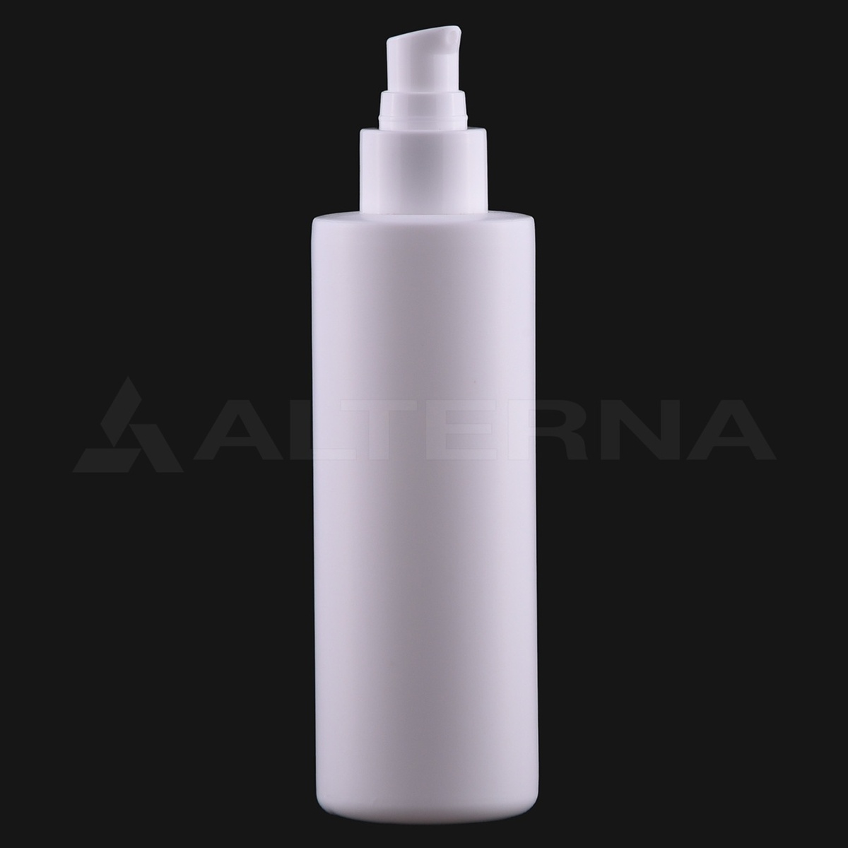 200 ml HDPE Cylinder Bottle with 24 mm Lotion Pump thumbnail 2