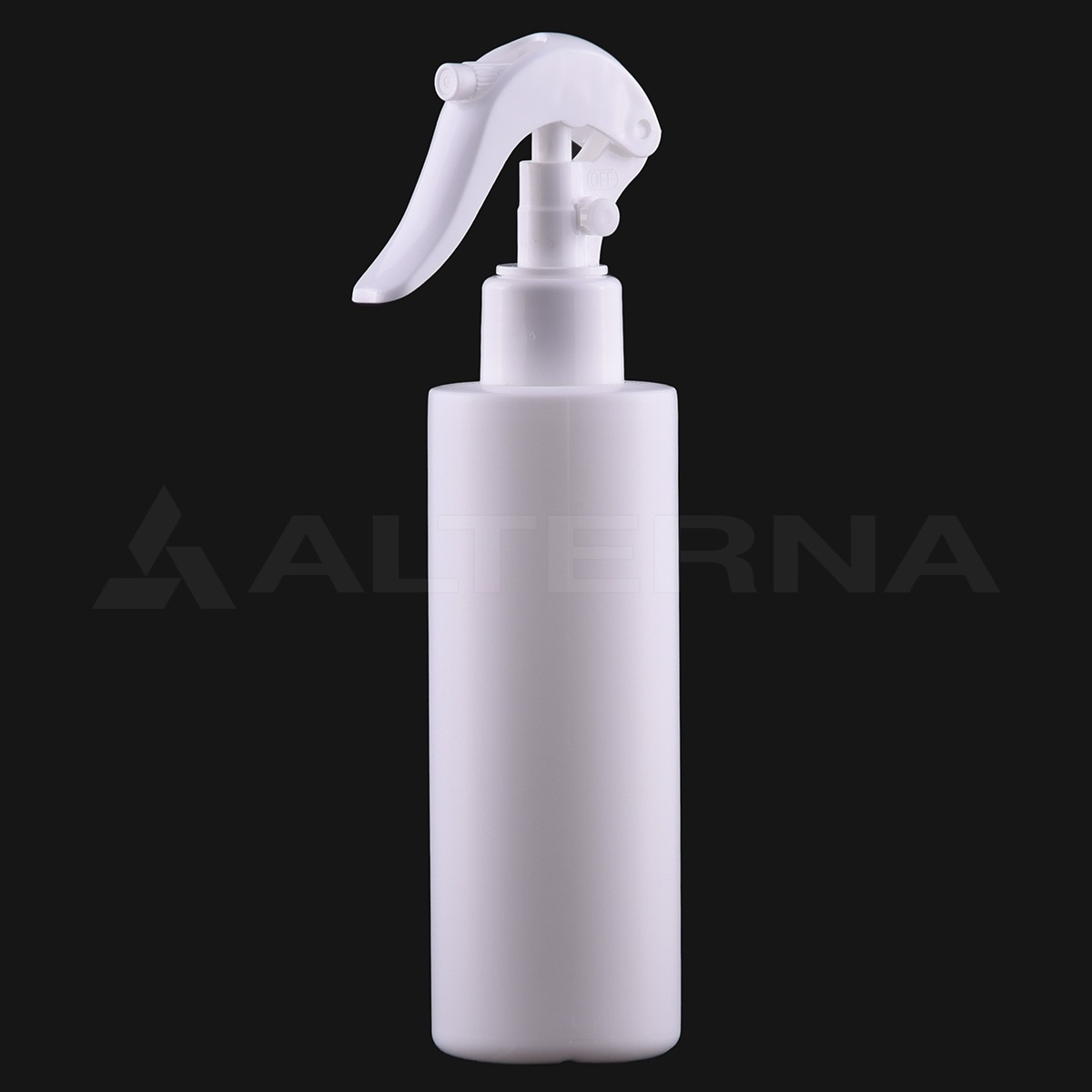 200 ml HDPE Cylinder Spray Bottle with 24 mm Mini Trigger thumbnail 2