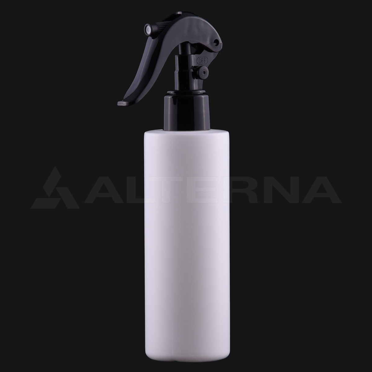 200 ml HDPE Cylinder Spray Bottle with 24 mm Mini Trigger thumbnail 4