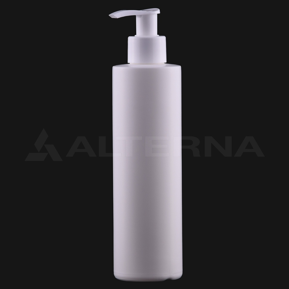 250 ml HDPE Cylinder Bottle with 24 mm Pump Dispenser thumbnail 2