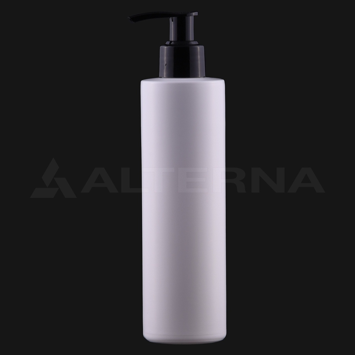 250 ml HDPE Cylinder Bottle with 24 mm Pump Dispenser thumbnail 3