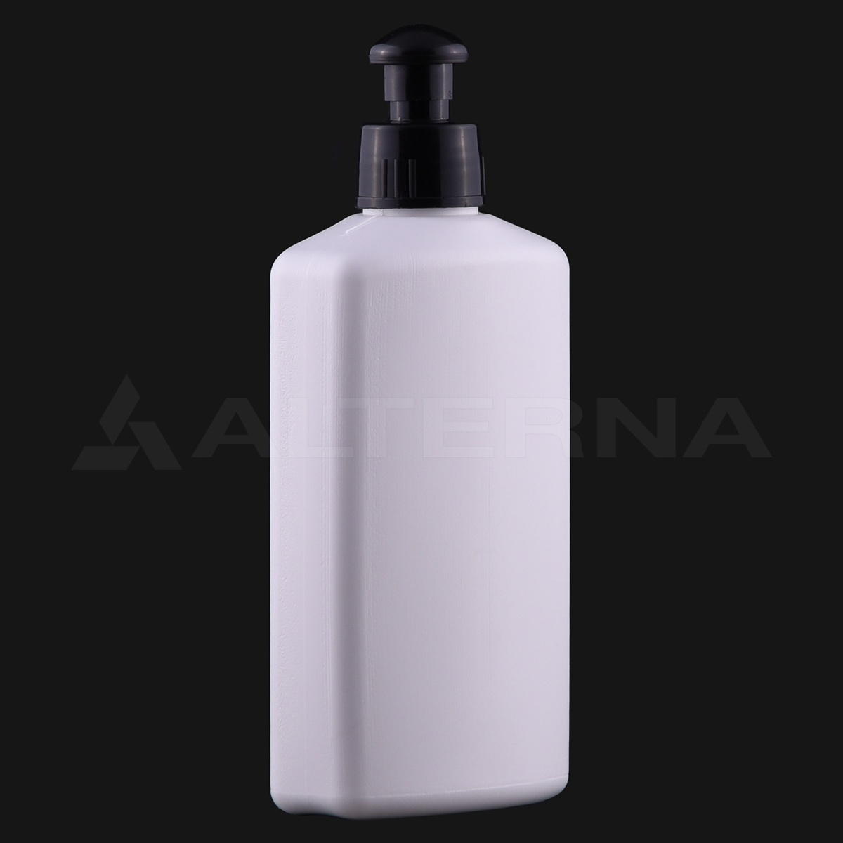 250 ml HDPE Rectangular Bottle with 24 mm Push Pull Cap thumbnail 2
