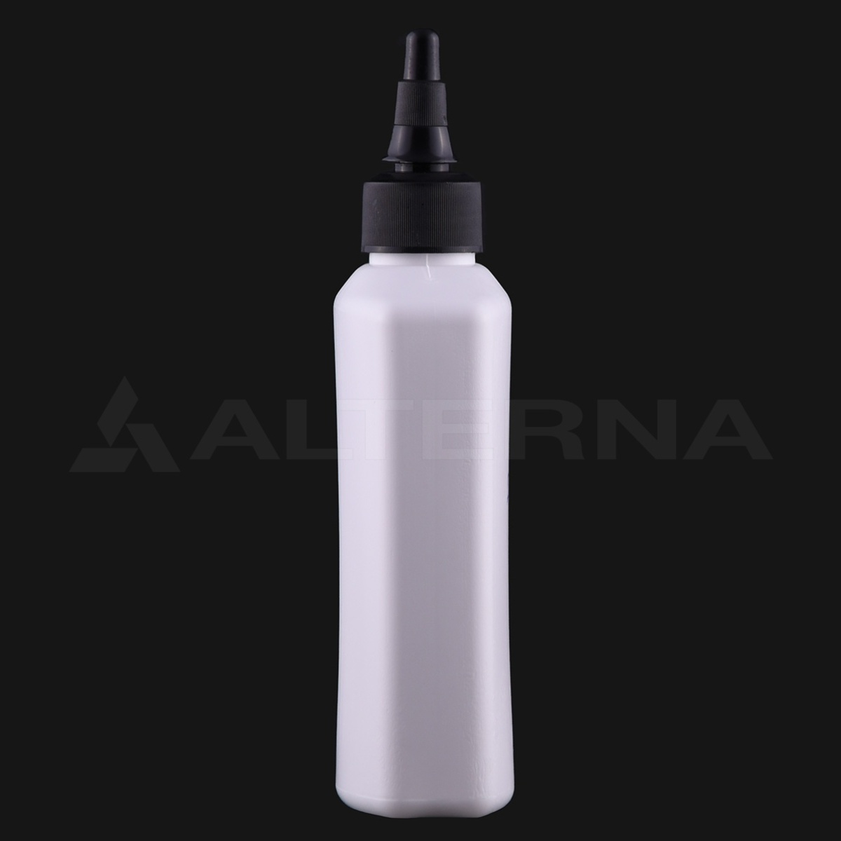 250 ml HDPE Rectangular Bottle with 24 mm Twist-top Cap thumbnail 3