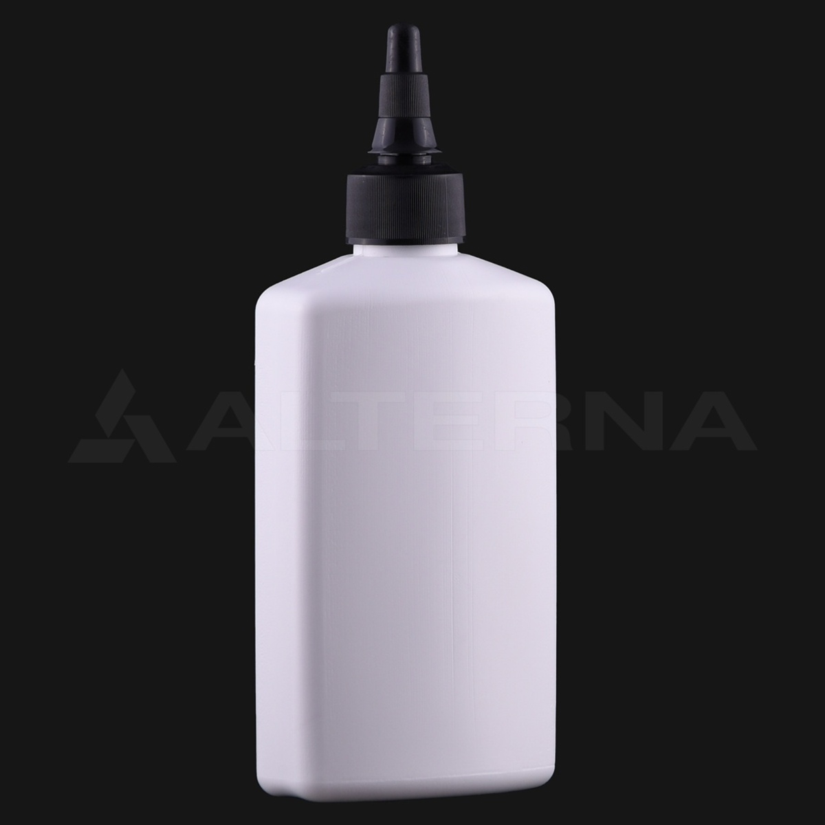 250 ml HDPE Rectangular Bottle with 24 mm Twist-top Cap thumbnail 2