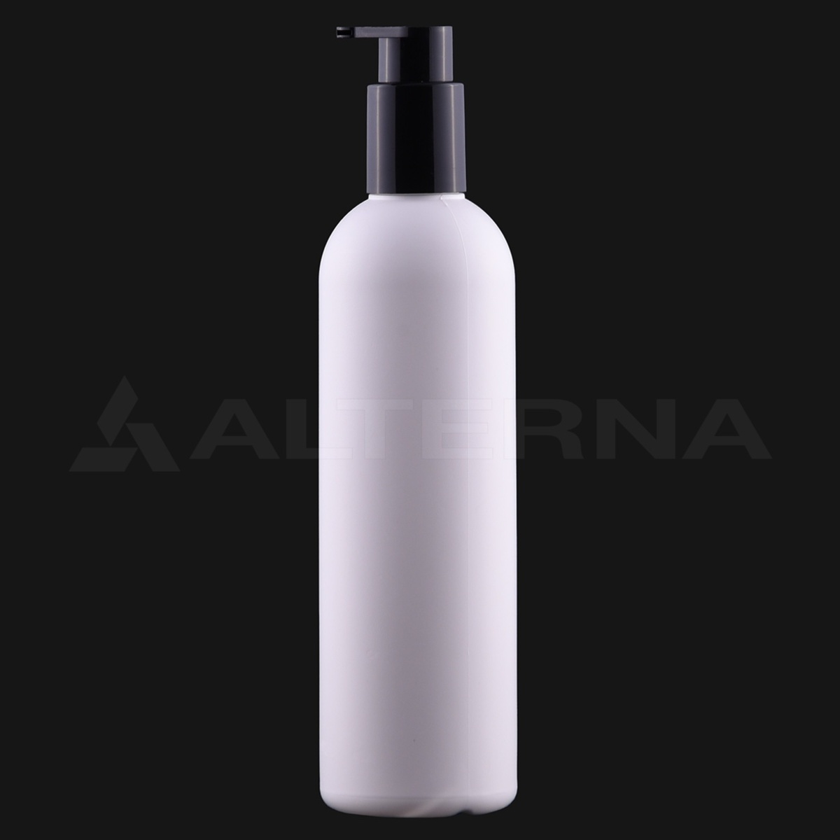 330 ml HDPE Boston Round Bottle with 24 mm Pump Dispenser thumbnail 6