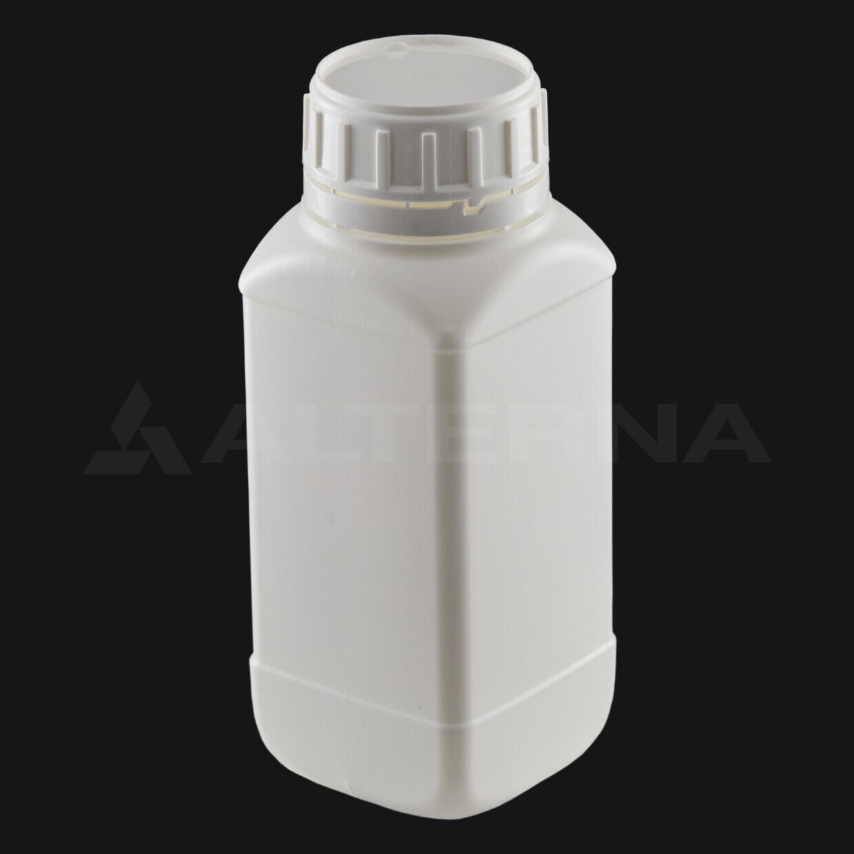 500 ml HDPE Square Bottle with 50 mm Tamper-evident Cap thumbnail 2