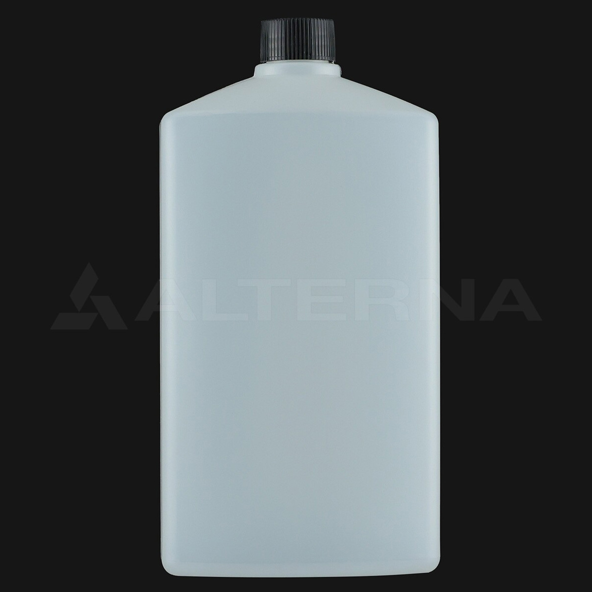 1 Liter HDPE Rectangular Bottle with 28 mm Aluminum Foil Lined Cap thumbnail 3