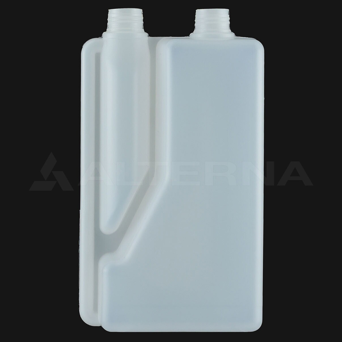 1 Liter HDPE Twin Neck Bottle with 120 ml Dosage Chamber thumbnail 4
