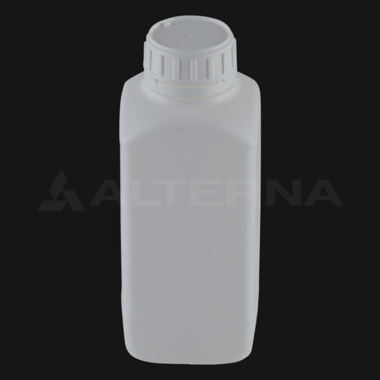 1 Liter HDPE Square Bottle with 50 mm Capsule Vented Tamper-evident Cap thumbnail 3